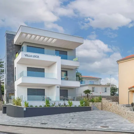 Luxury Beachfront Krk With Terrace - One Bedroom With Terrace